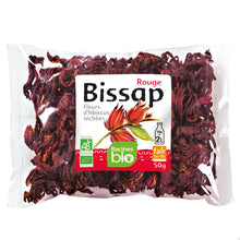 Fleurs d'Hibiscus Bissar Rouge